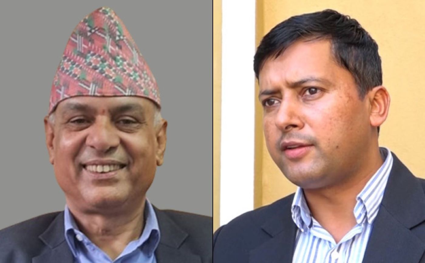 सिंहदरबारमा कांग्रेस र एमालेका नेताहरू छलफल गर्दै