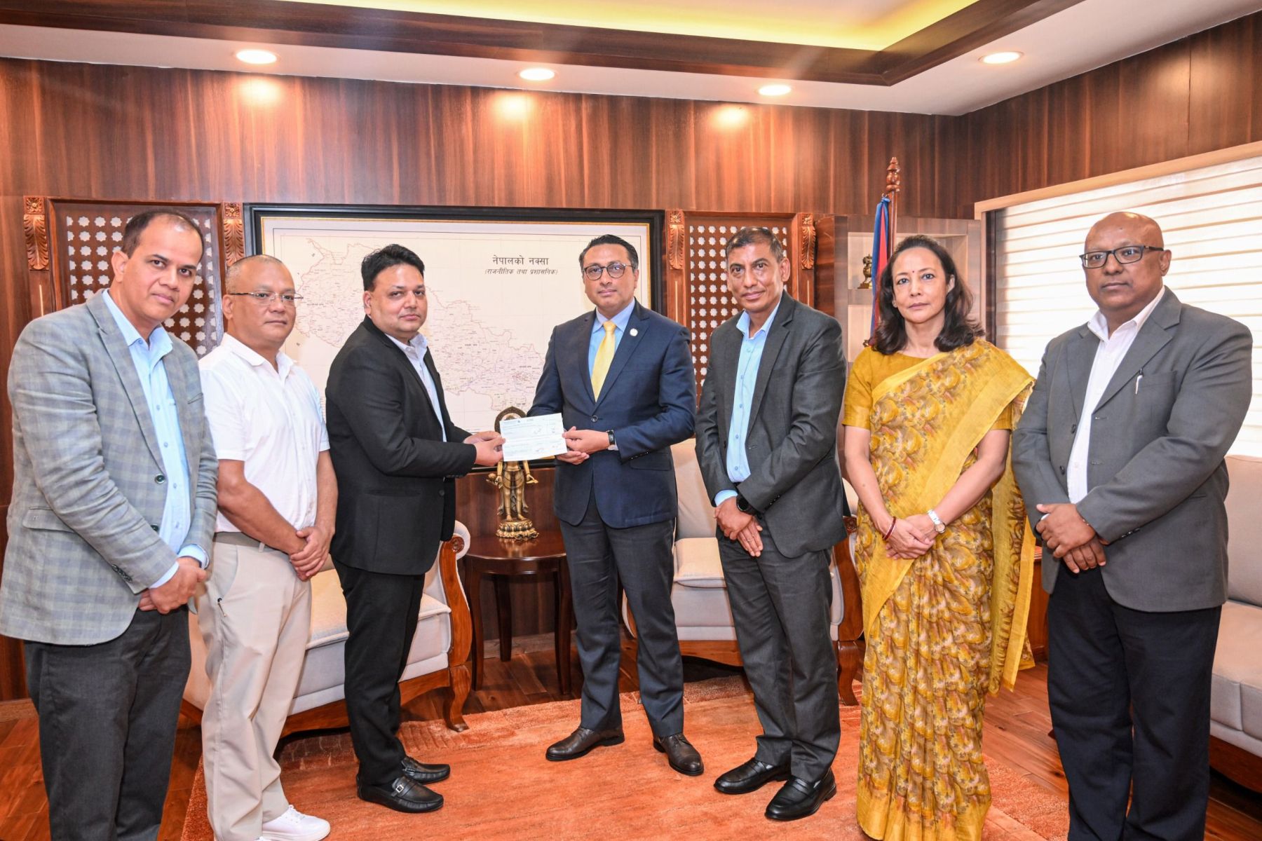 सिप्रदी र भोटेकोशी पावर कम्पनीद्वारा विपद् उद्धार कोषमा ५ करोड १ लाख सहयोग