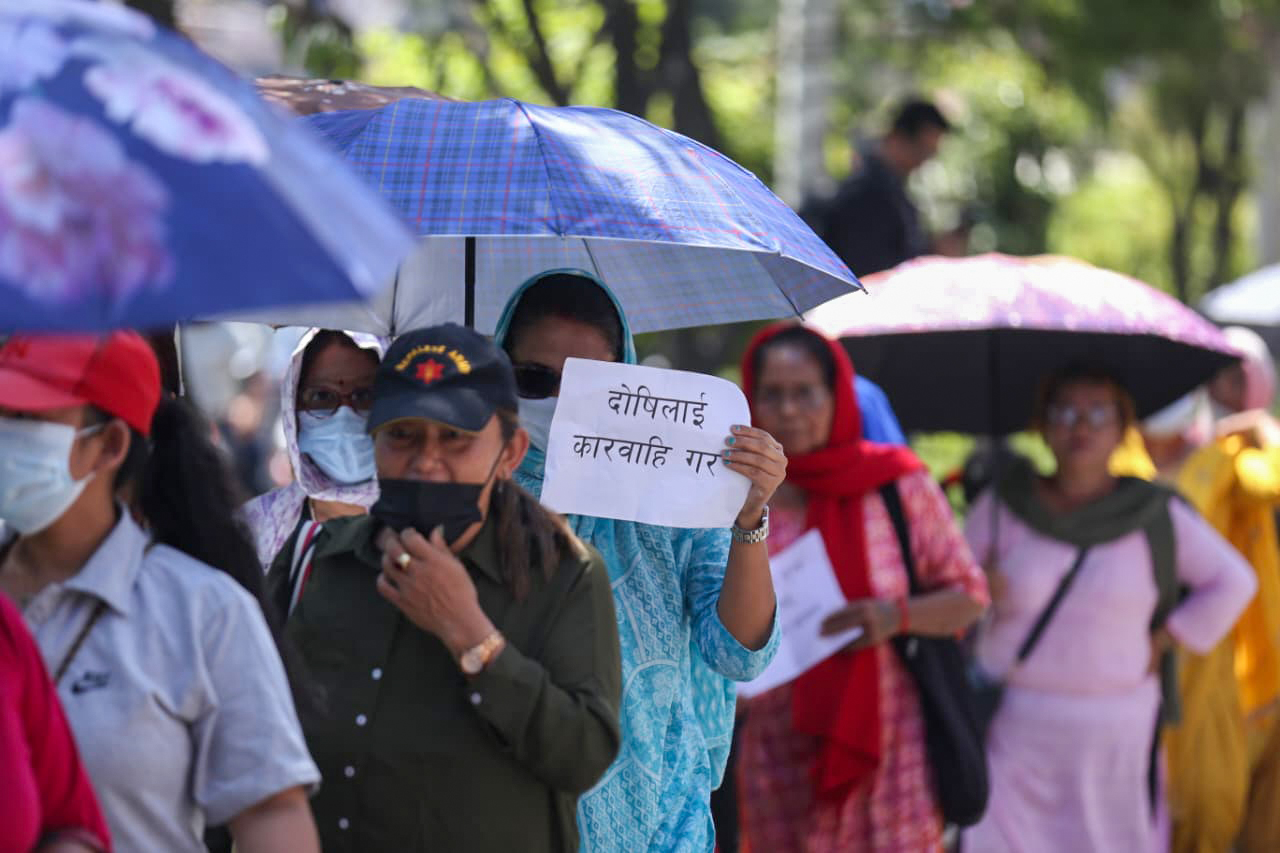 काठमाडौंमा सुकुम्बासीको खबरदारी र्‍याली [तस्वीरहरू]