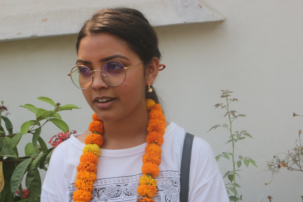 एमालेकी कान्छी उम्मेदवार, २१ वर्षमै वडा सदस्यमा भिड्दै