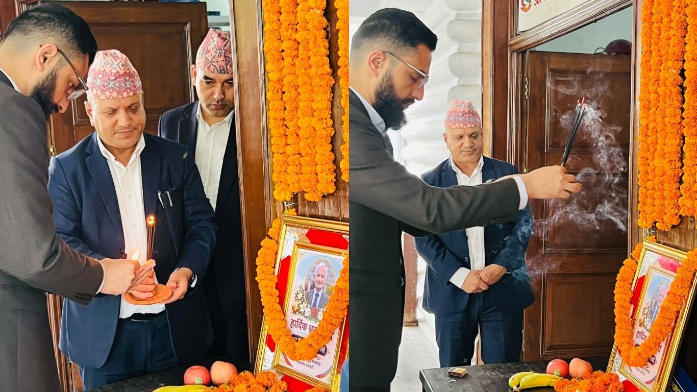 केयूका संस्थापक उपकुलपति शर्माको राजकीय सम्मानका साथ अन्त्येष्टि