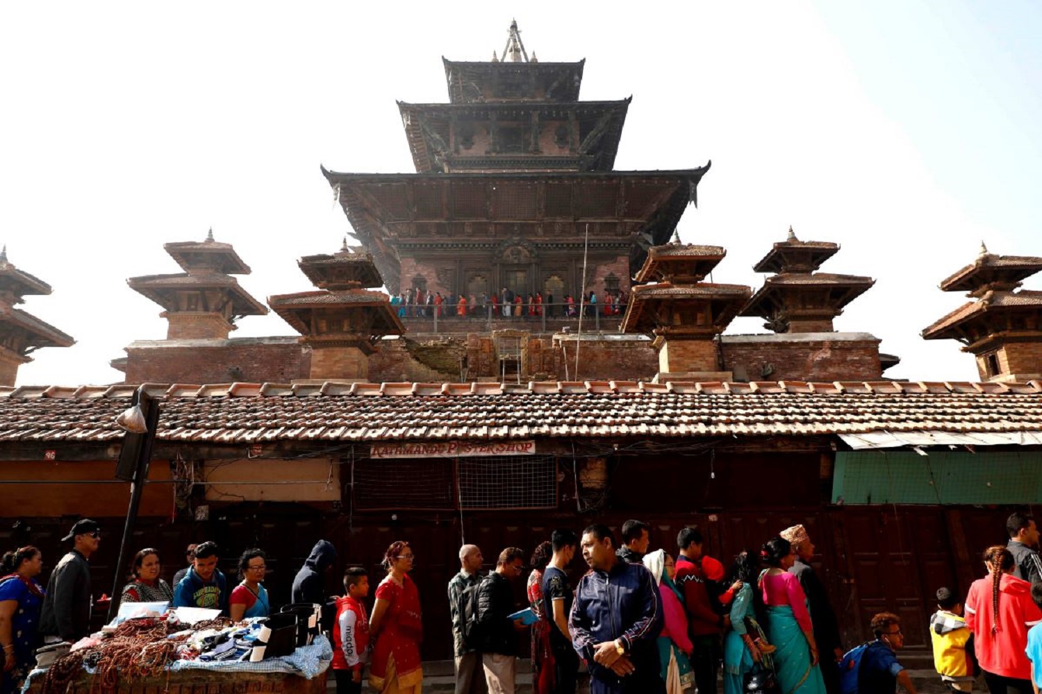 तलेजु मन्दिरमा दिनभर दर्शनार्थीको घुइँचो, मांसाहुति होम