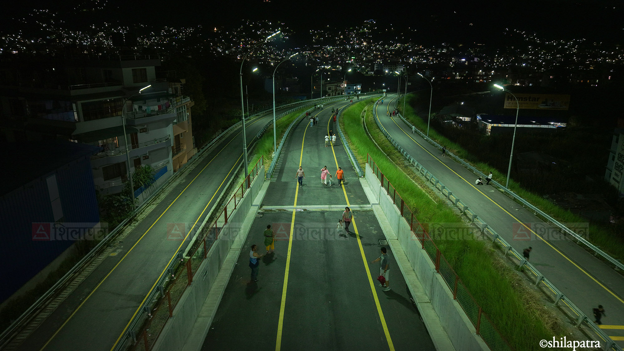 तस्वीरमा हेर्नुहोस् झलमल्ल नागढुंगा सुरुङमार्ग र बलम्बु फ्लाइओभर