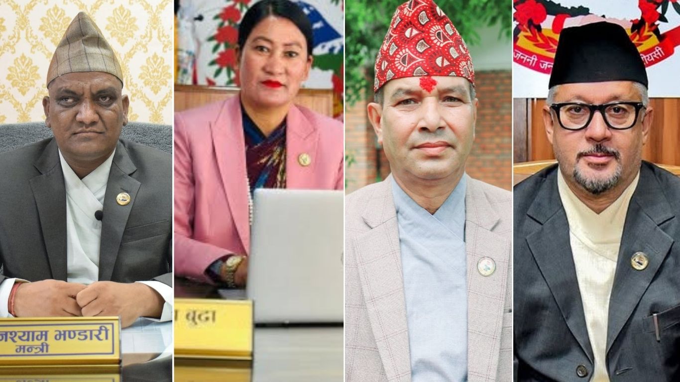 कर्णालीमा कांग्रेसबाट सहभागी चार मन्त्रीले दिए राजीनामा