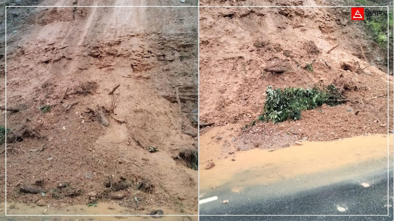 मुग्लिन–पोखरा सडकखण्डका विभिन्न स्थानमा पहिराे, यातायात प्रभावित