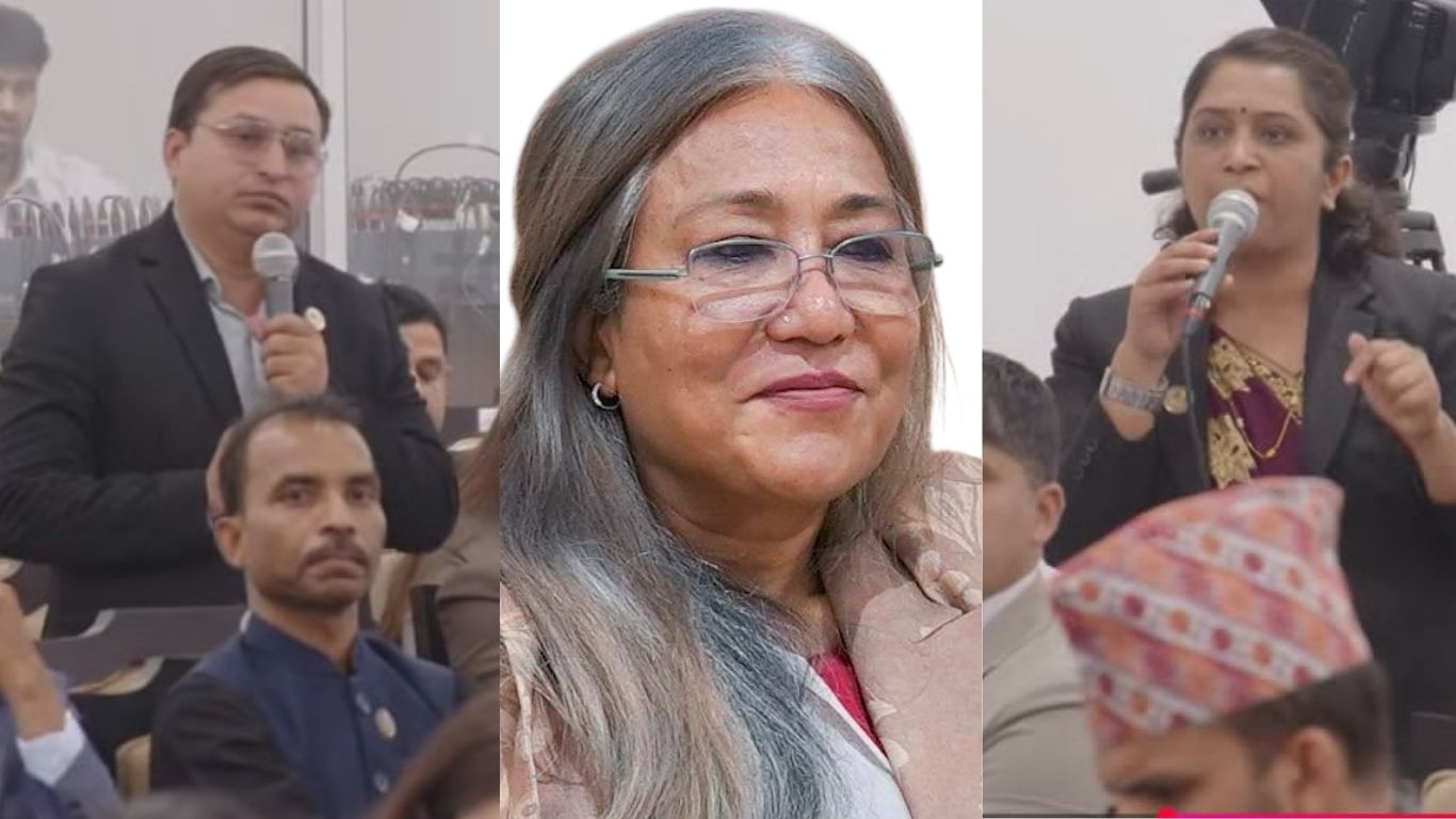 कोट खोलेर राजनीतिमा आउन सपना प्रधान मल्ललाई रास्वपा सांसदको चुनाैती, के हो विवाद ?
