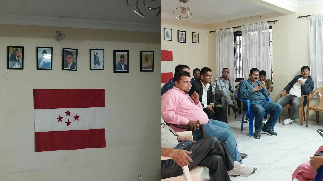 कांग्रेसइतर समूहले बीपी र देउवासँगै किन राख्यो खुमबहादुर खड्काको तस्वीर ?