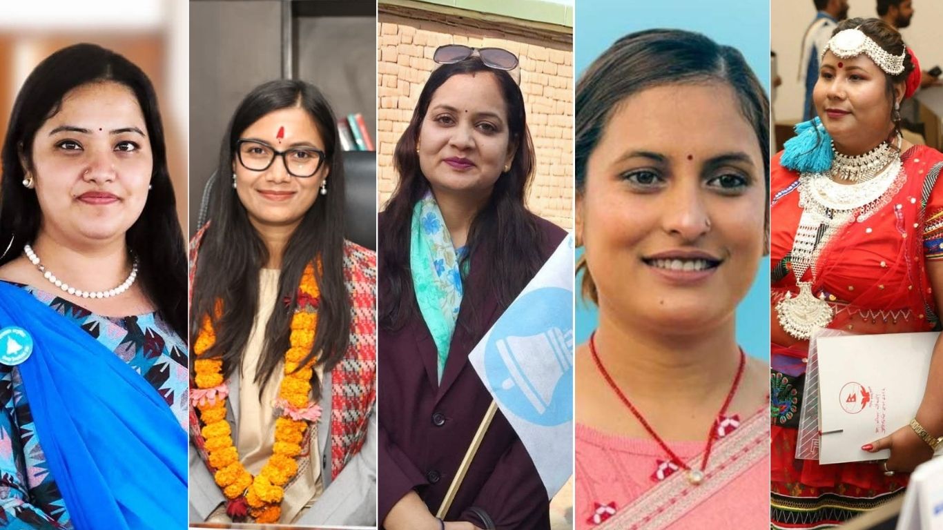 नेपालको इतिहासमा ५ महिला एकैपटक मन्त्रिपरिषद्‌मा