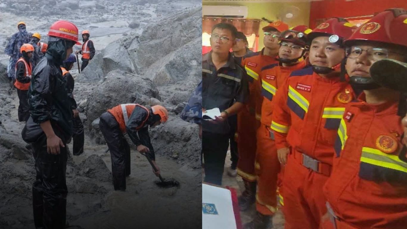 बाढी गएको चौथो दिन बल्ल सरकारले ल्यायो विदेशी उद्धारकर्ता