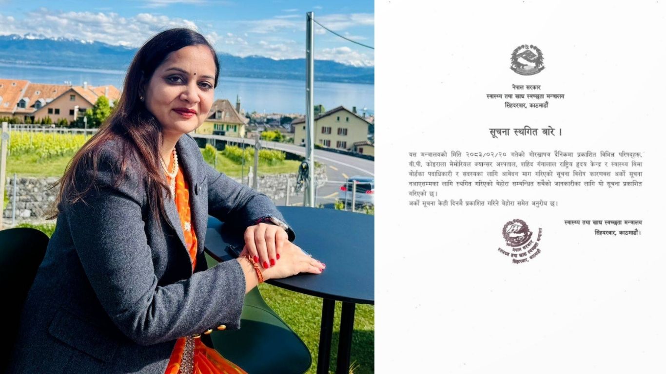 स्वास्थ्यका विभिन्न निकायमा पदाधिकारी नियुक्तिको प्रक्रिया सुरु नहुँदै स्थगित