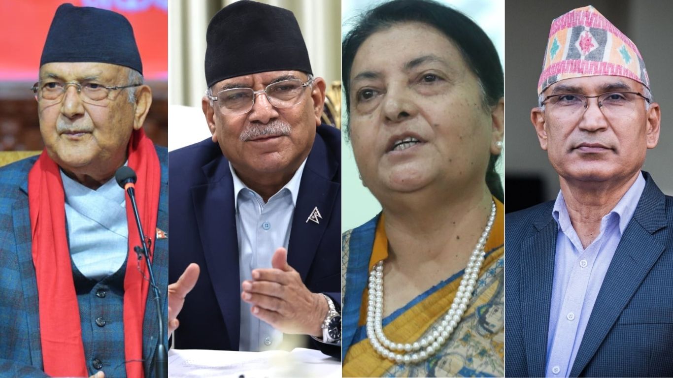 वामपन्थी एकताको कार्ड : ओली–प्रचण्ड संकट टार्न कि विद्या–विष्णु रोक्न !