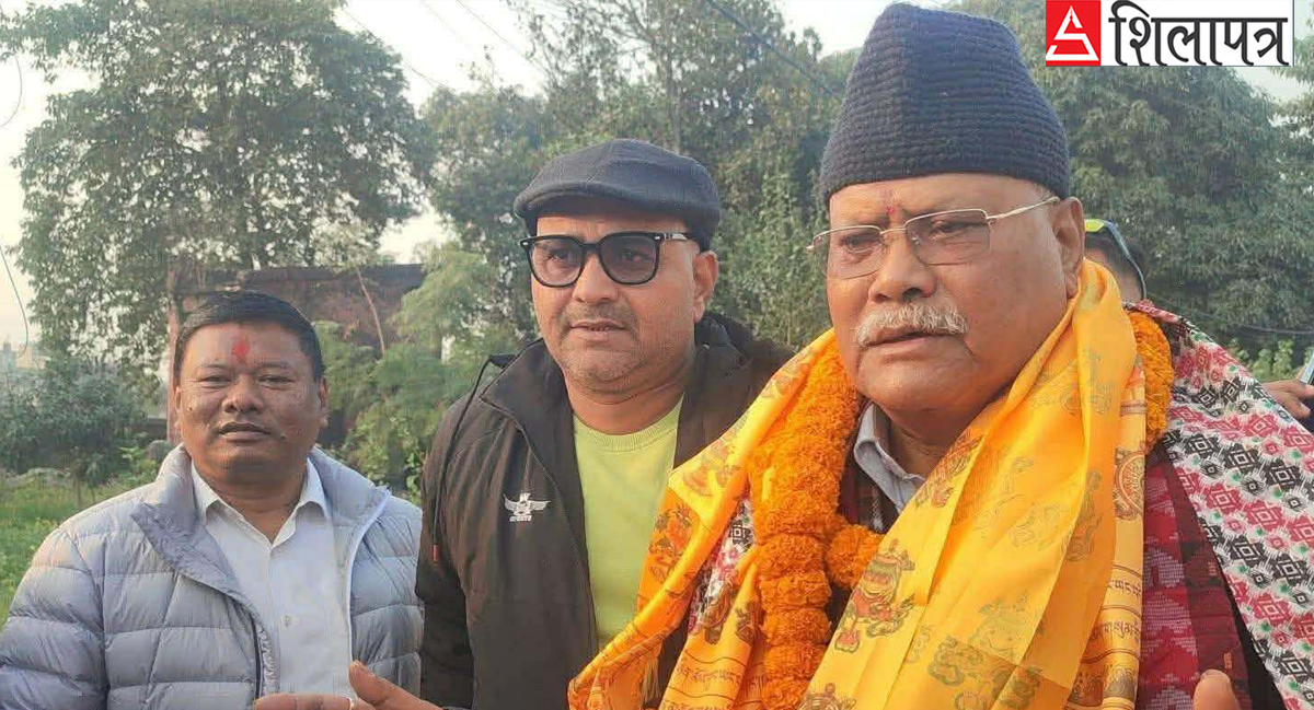 आठौँपटक उम्मेदवार बने विजयकुमार गच्छदार