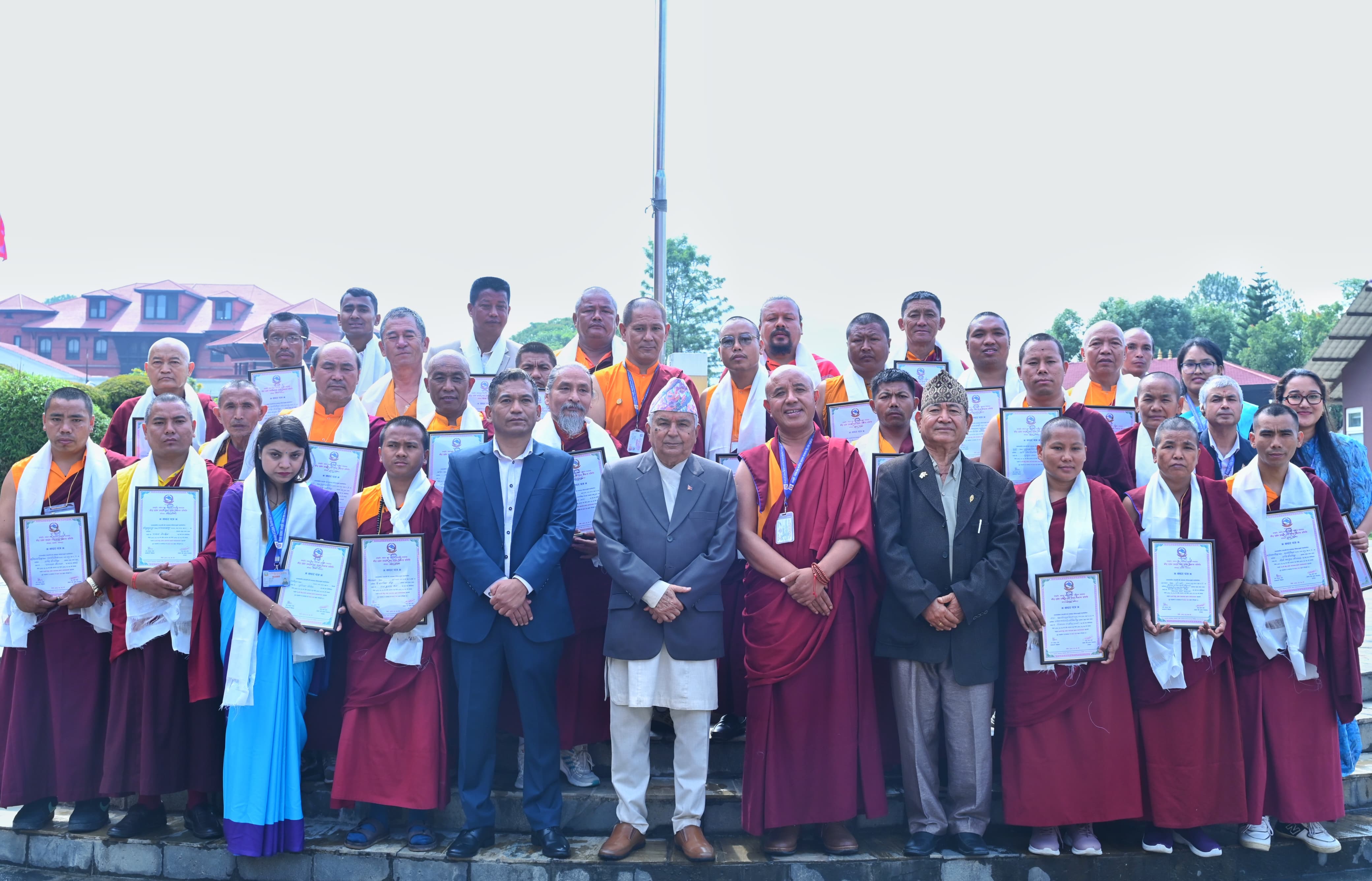 आत्मानुशासन, करूणा, सहिष्णुता र अहिंसालाई व्यवहारमा उतारौँः राष्ट्रपति