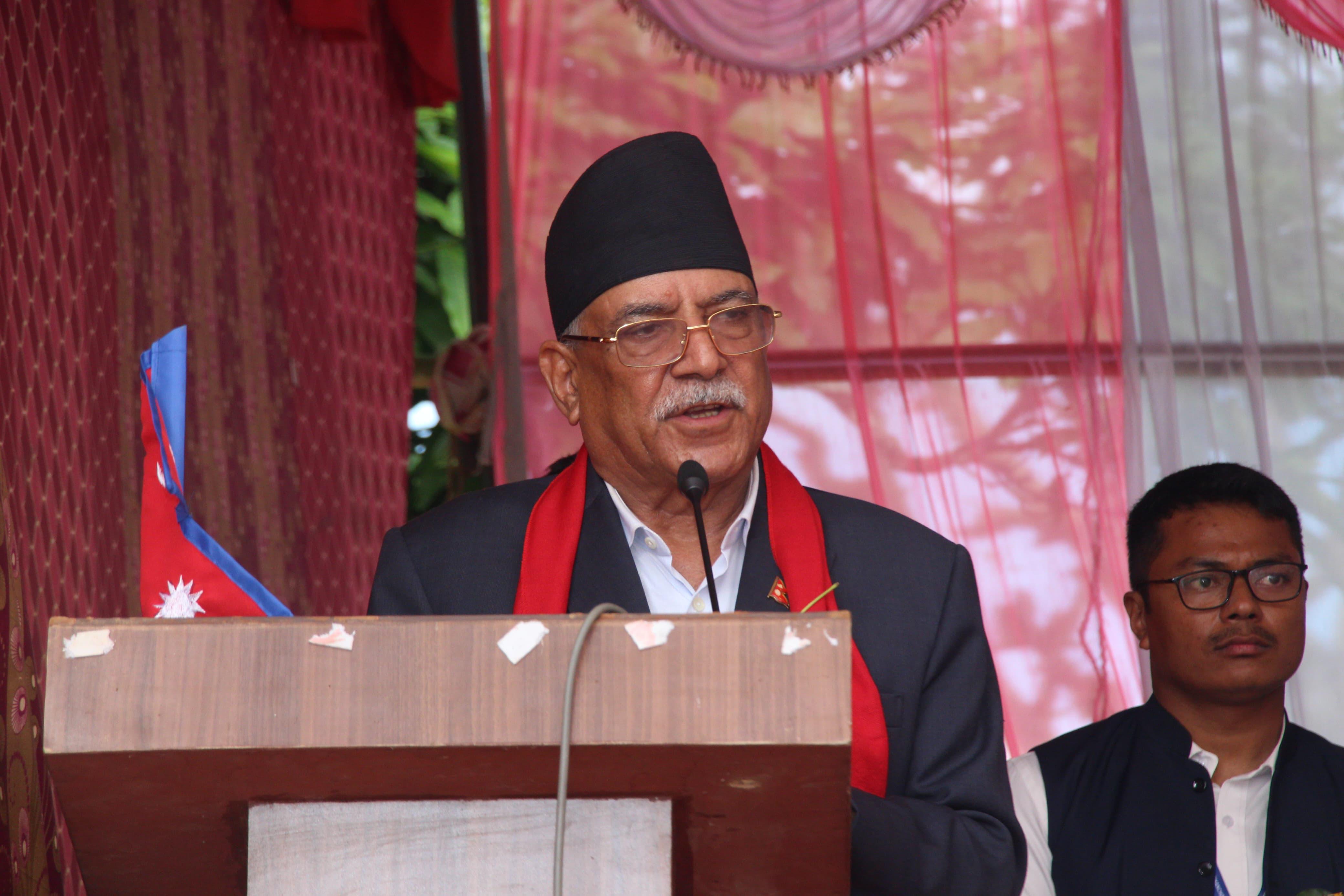 राजावादीको आन्दोलन सफल हुनेवाला त छैन, तर पनि हामी सजग हुनुपर्छ : प्रचण्ड