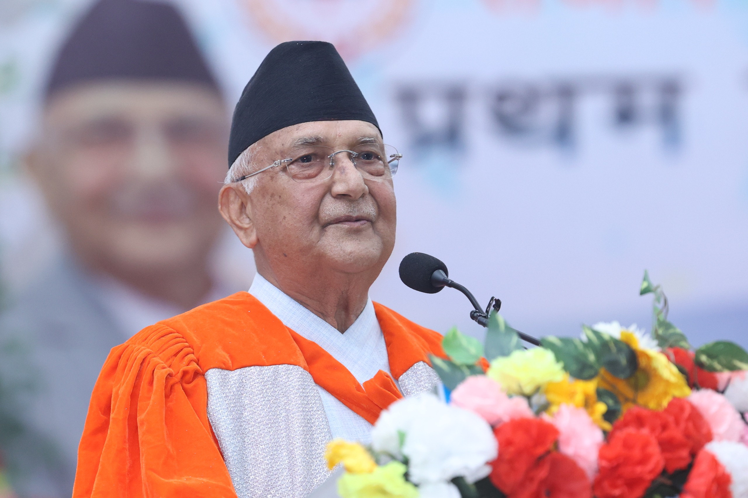 न्यूटनभन्दा पहिल्यै गुरुत्वाकर्षणबारे हाम्रा भाष्कराचार्य बोलेका थिए : प्रधानमन्त्री ओली