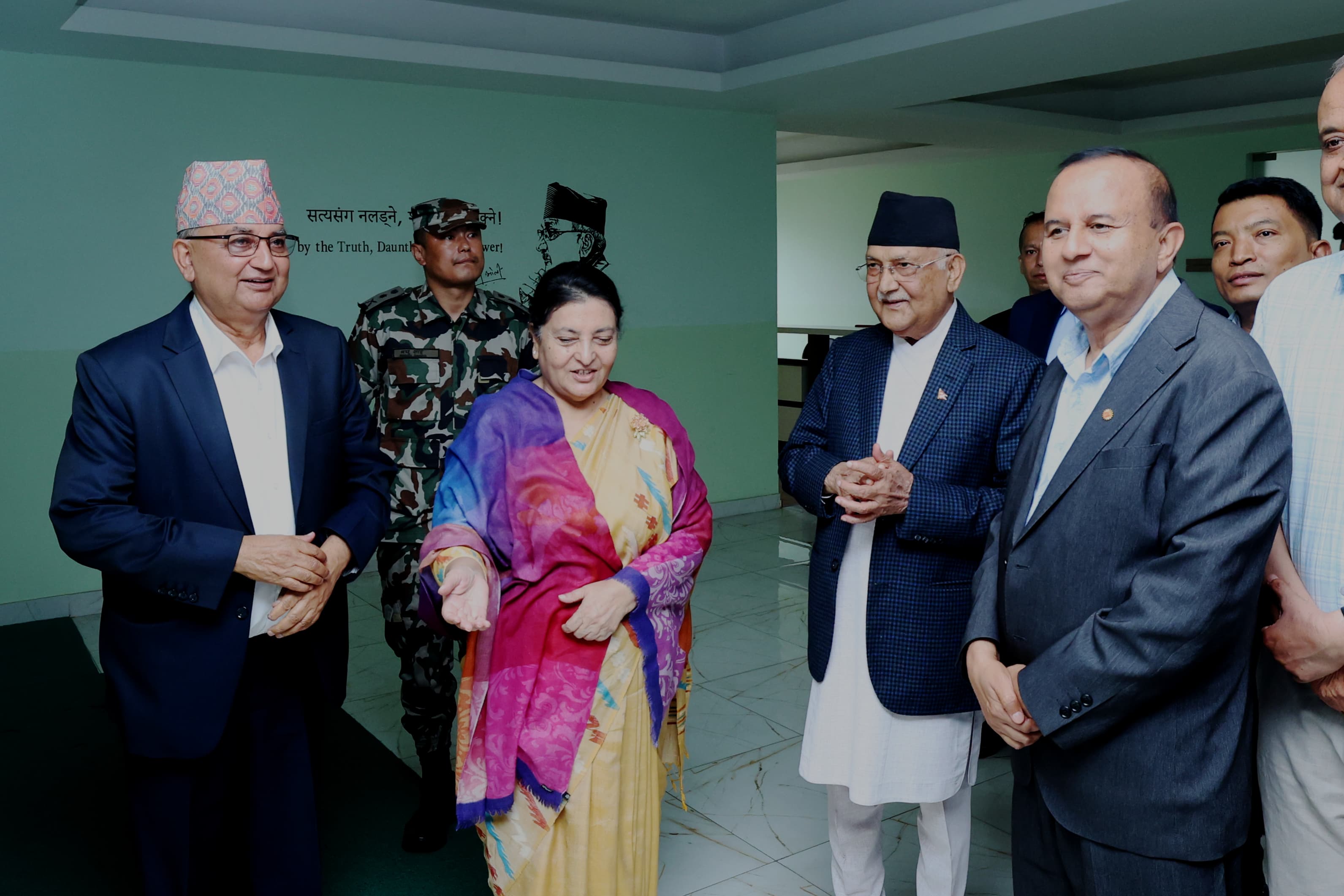 च्यासलबाट नबोली हिँडे ओली, विद्याले के भनिन् ?