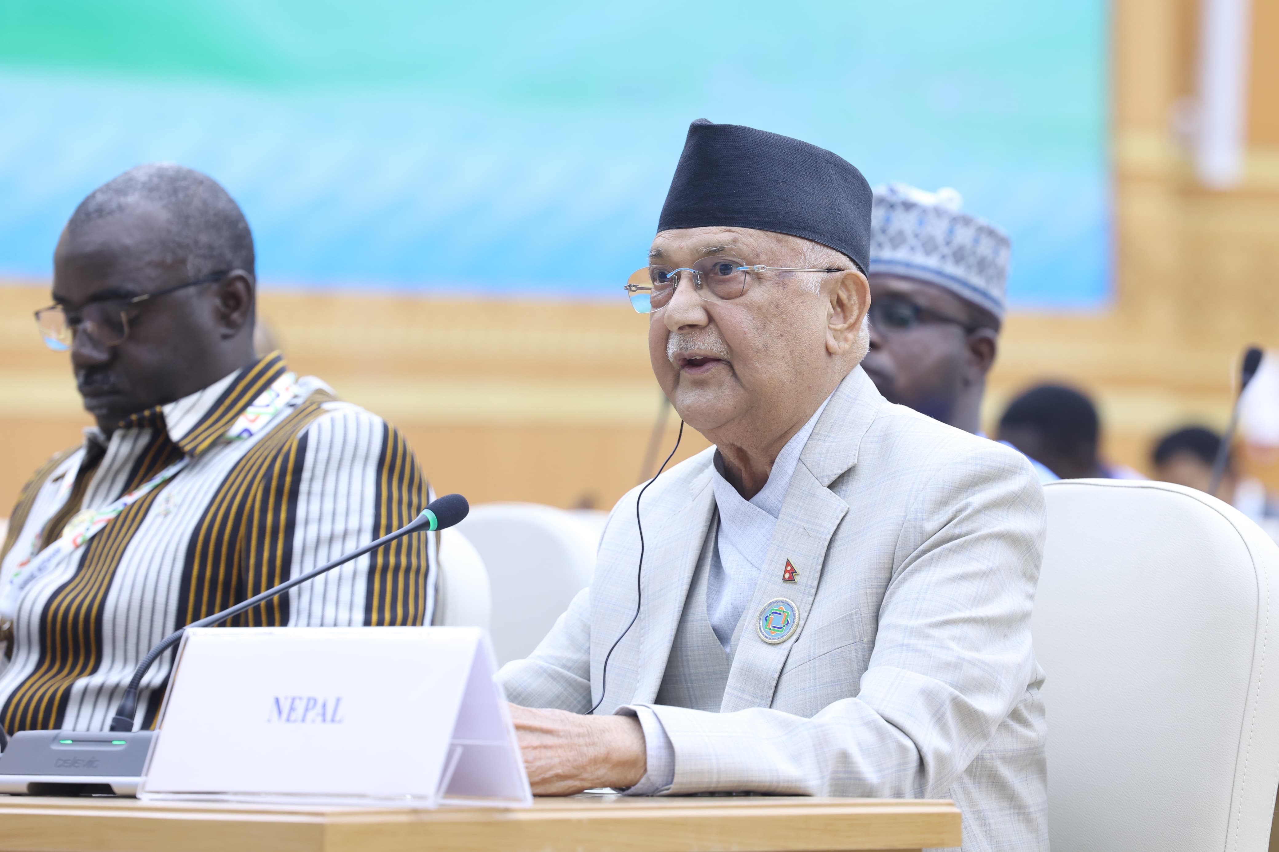 जलवायु परिवर्तनका कारण उत्पन्न प्रकोपको सामना गर्न विश्वव्यापी साझेदारीका लागि प्रधानमन्त्रीको आह्वान