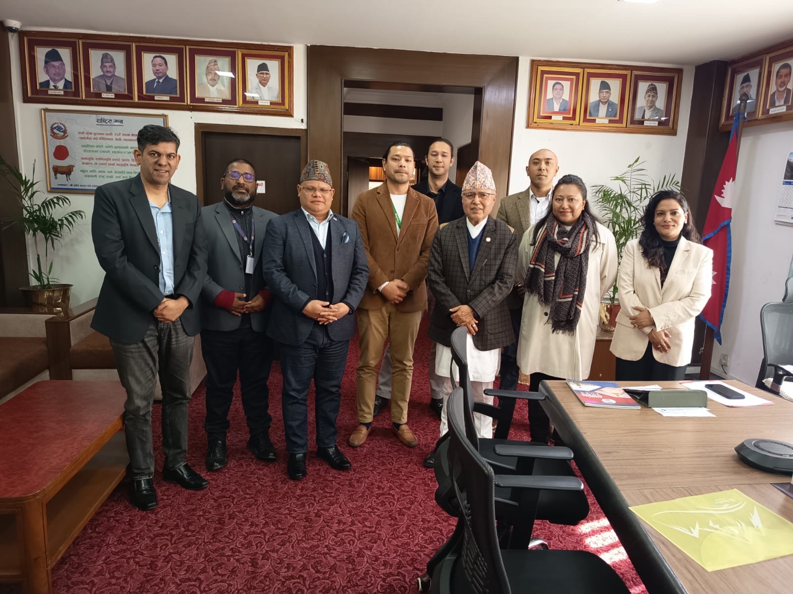 एमच्याम नेपाल र अर्थमन्त्रीबीच भेटवार्ता, वैदेशिक लगानी र डिजिटल पूर्वाधार विकासबारे छलफल