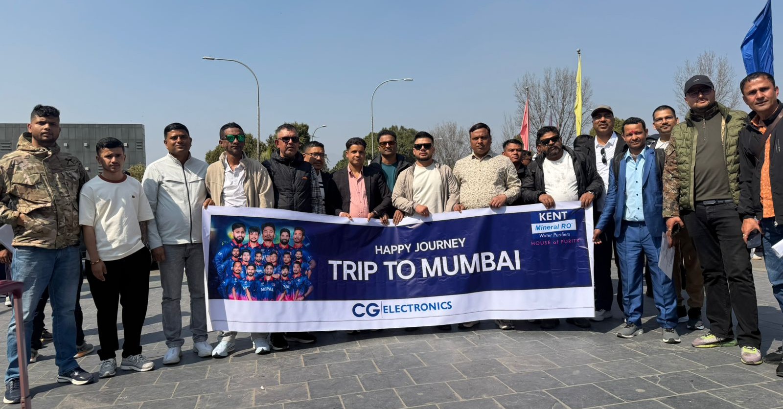 केन्टका २९ जना डिलर प्रतिनिधिहरूलाई मुम्बईमा आईसीसी टी–२० विश्वकप प्रतक्ष हर्ने अवसर