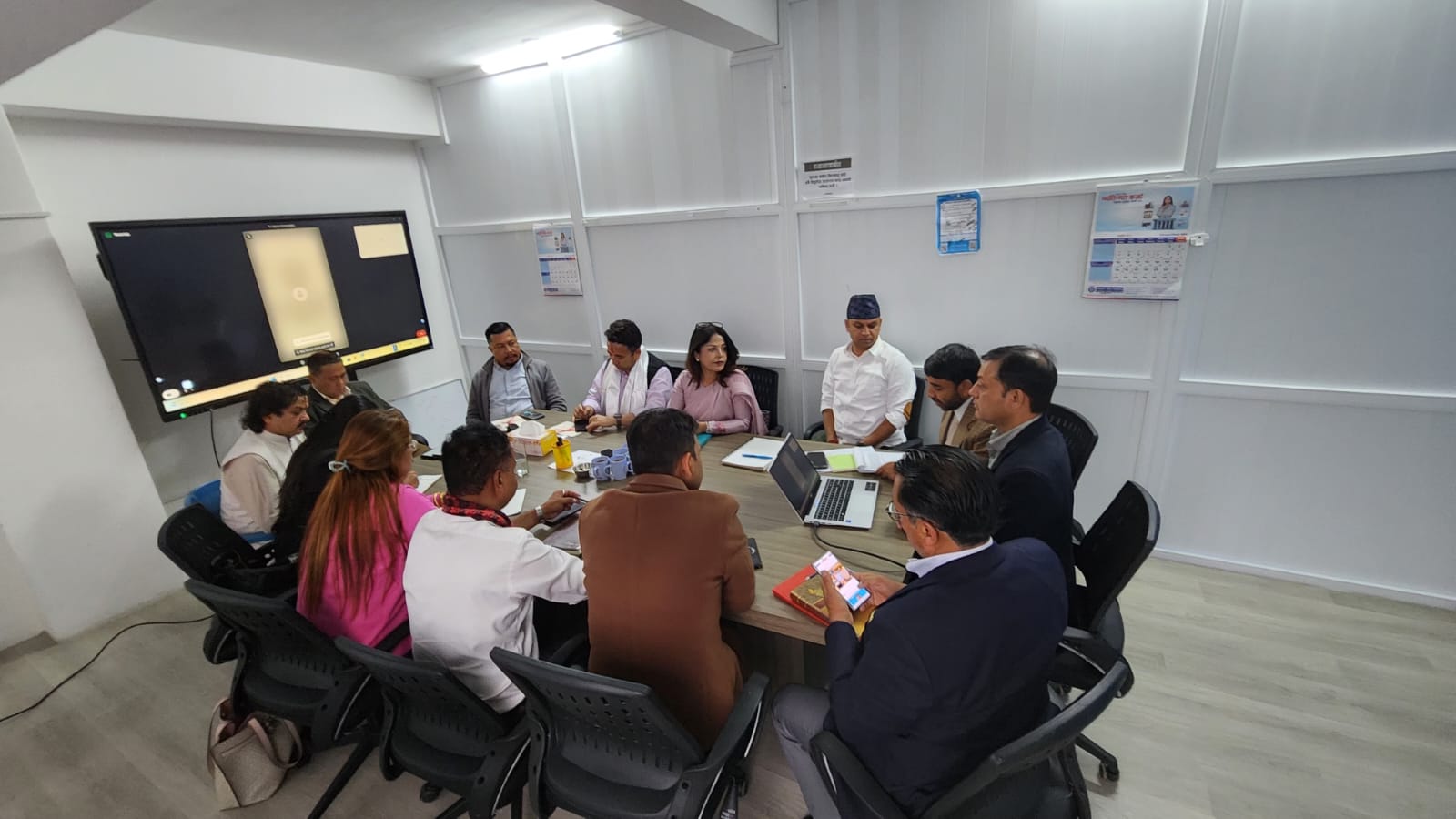 रास्वपा सचिवालय बैठक सुरु, सभापति लामिछाने भर्चुअल रूपमा उपस्थित