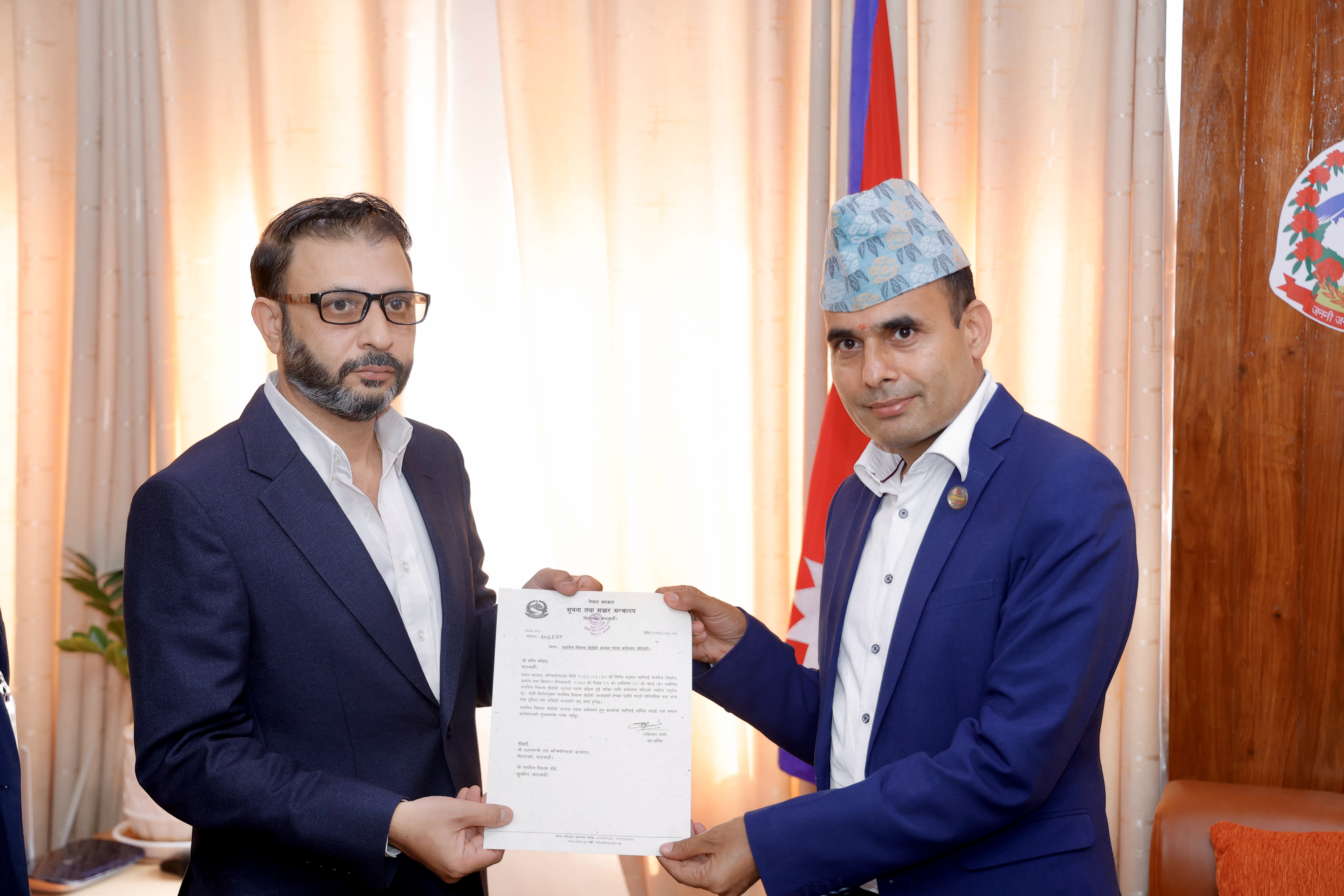 सरकारले चलचित्र बनाउने होइन,  सही वातावरण दिने हो : सञ्चारमन्त्री तिमिल्सिना