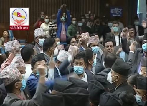 तेस्रो दिन पनि संसद बैठकमा एमालेको अवरोध कायमै