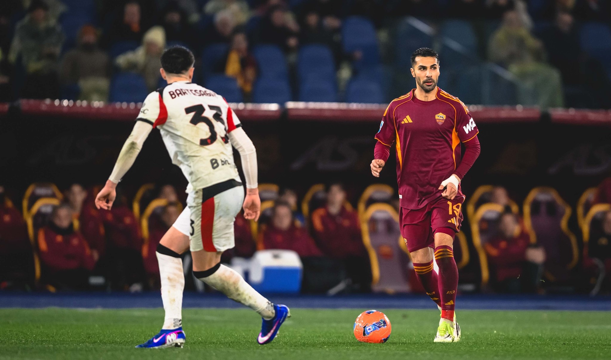 रोमासँग बराबरीमा रोकियो एसी मिलान