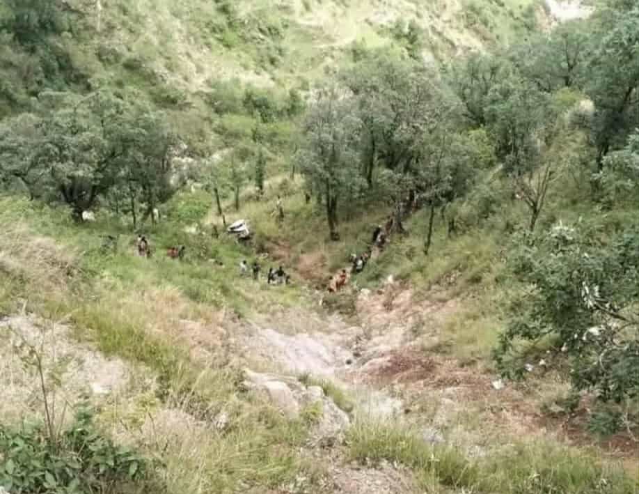 डोटीमा जिप दुर्घटना हुँदा दुई जनाको मृत्यु