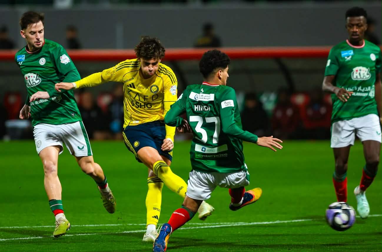 बराबरीमा राेकियाे अल नासर 