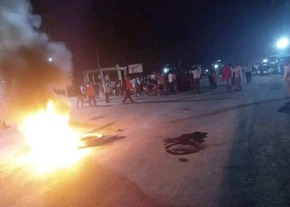 ट्रकको ठक्करबाट नेकपा एसका नेताको मृत्यु भएपछि स्थानीय आन्दोलित