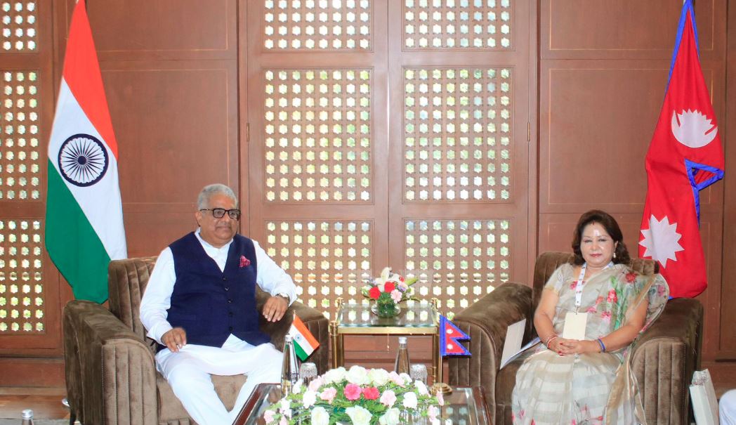 परराष्ट्रमन्त्री राणा र भारतका वातावरणमन्त्री यादवबीच भेट, के भयो कुराकानी ? 