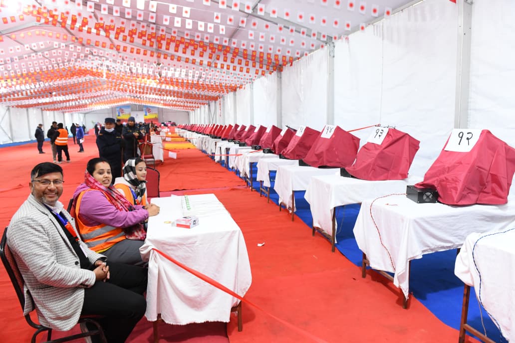 एमाले महाधिवेशन: मतदान अन्तिम चरणमा, २–३ घण्टामै परिणाम आउने