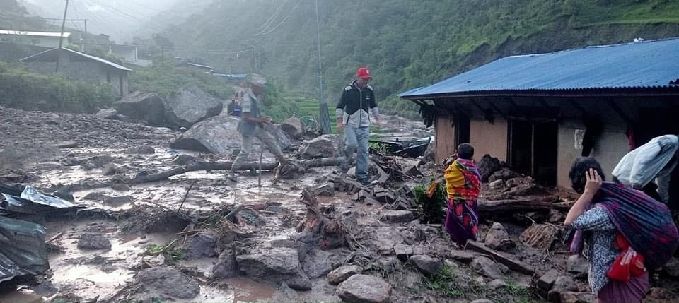 रुकुम पश्चिममा बाढीमा परी तीन जना बालिकाको मृत्यु