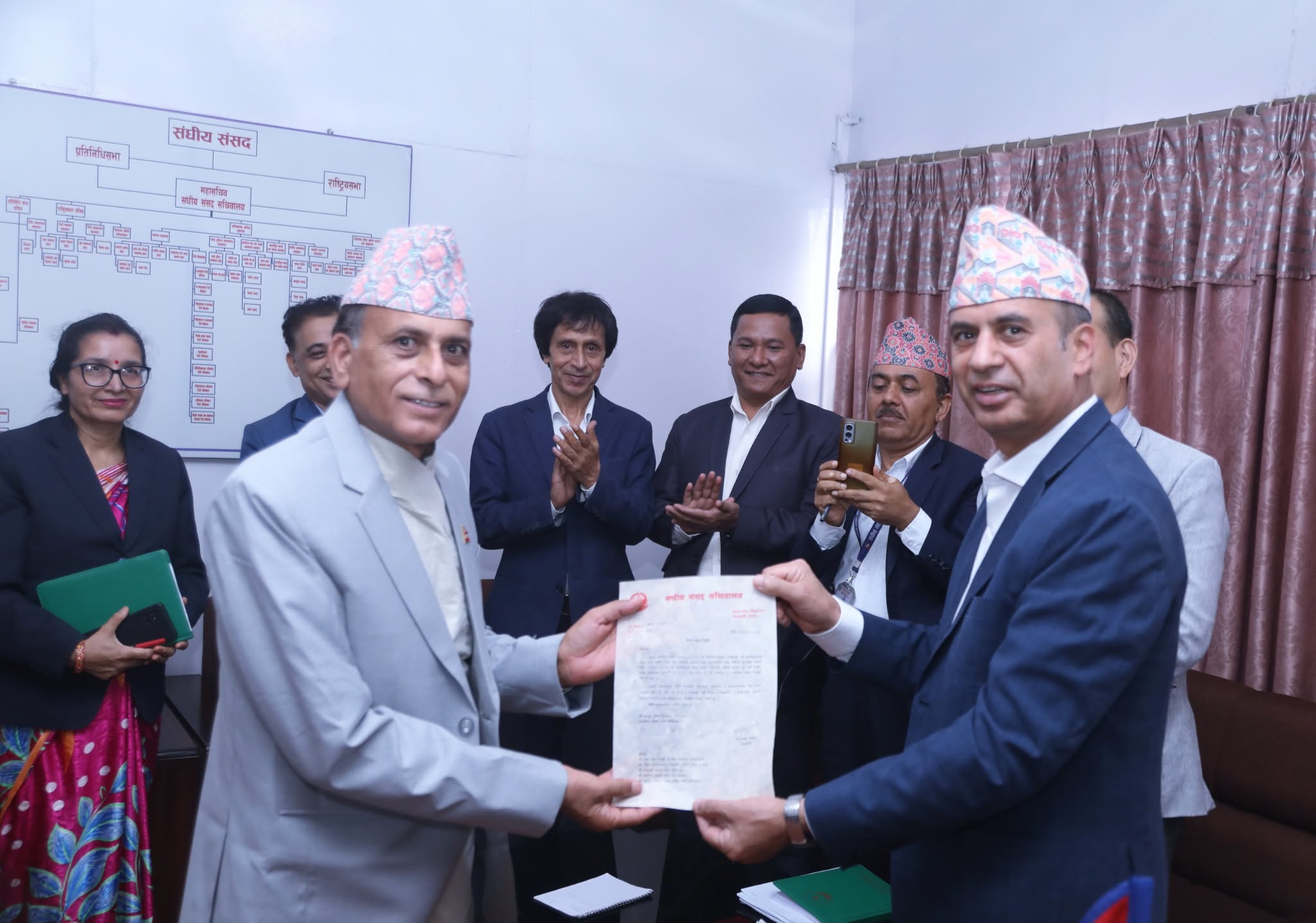 संसद सचिवालयका उपसचिव दुलाल सहसचिवमा बढुवा