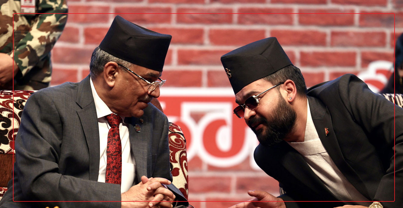 प्रचण्डलाई बालेनको व्यङ्ग्य- एउटा मन कति पटक जित्नुहुन्छ ?