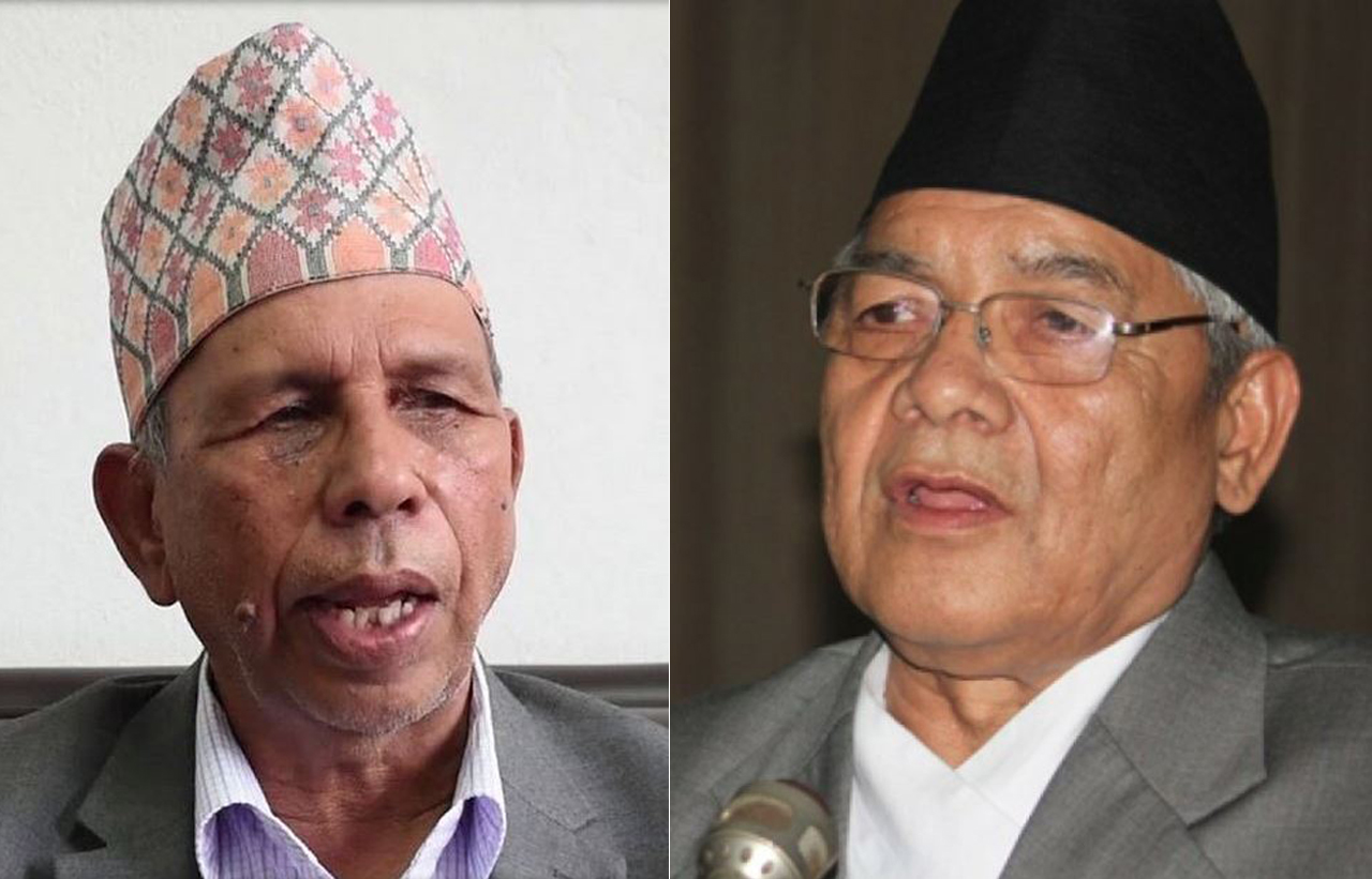 नेकपा एसका उपाध्यक्ष भुसाल र वामदेवबीच भनाभन