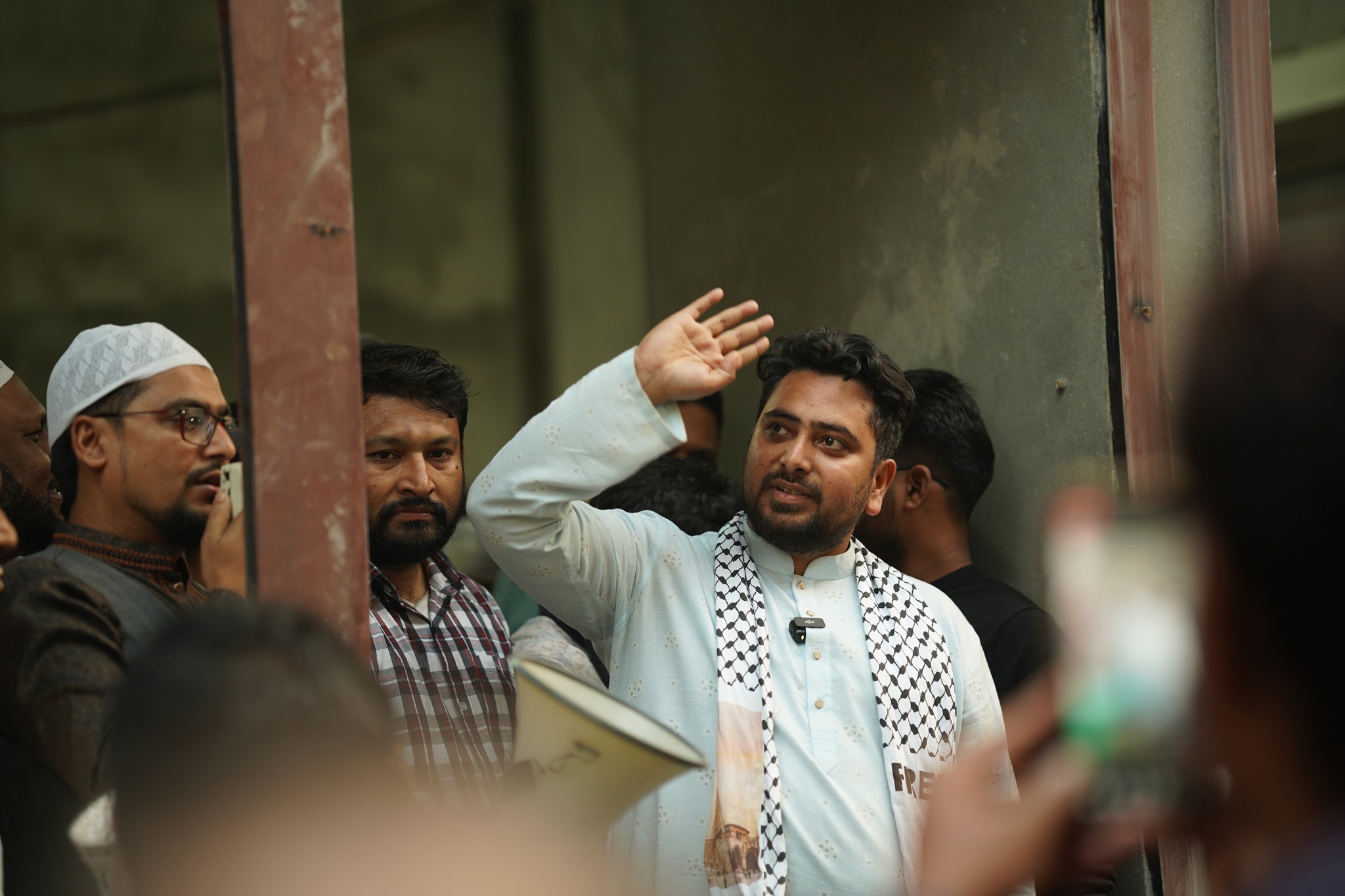 हारबाट जोगिए बंगलादेशका विद्यार्थी आन्दोलनका नेता नाहिद इस्लाम