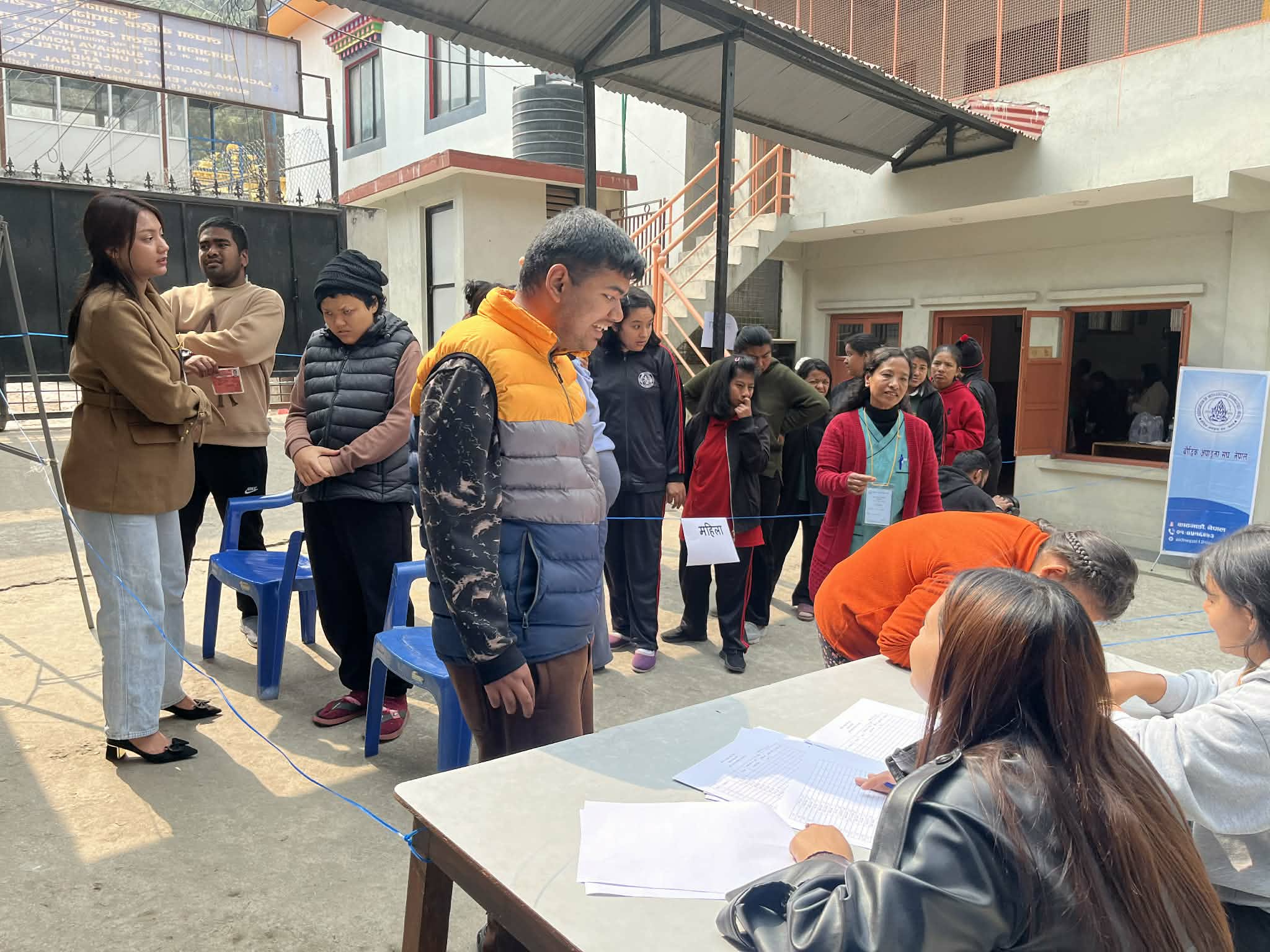 बौद्धिक अपाङ्गता संघद्वारा मतदान अभिमुखीकरण तथा नमुना मतदान कार्यक्रम आयोजना