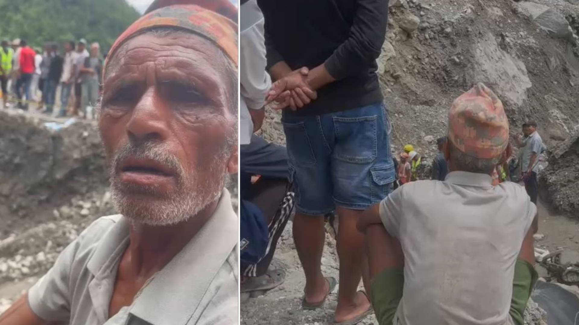 स्थलगत : भित्र उद्धार चलिरहेको बेला सुरुङबाहिर छोराको खबर कुरिरहेका बा