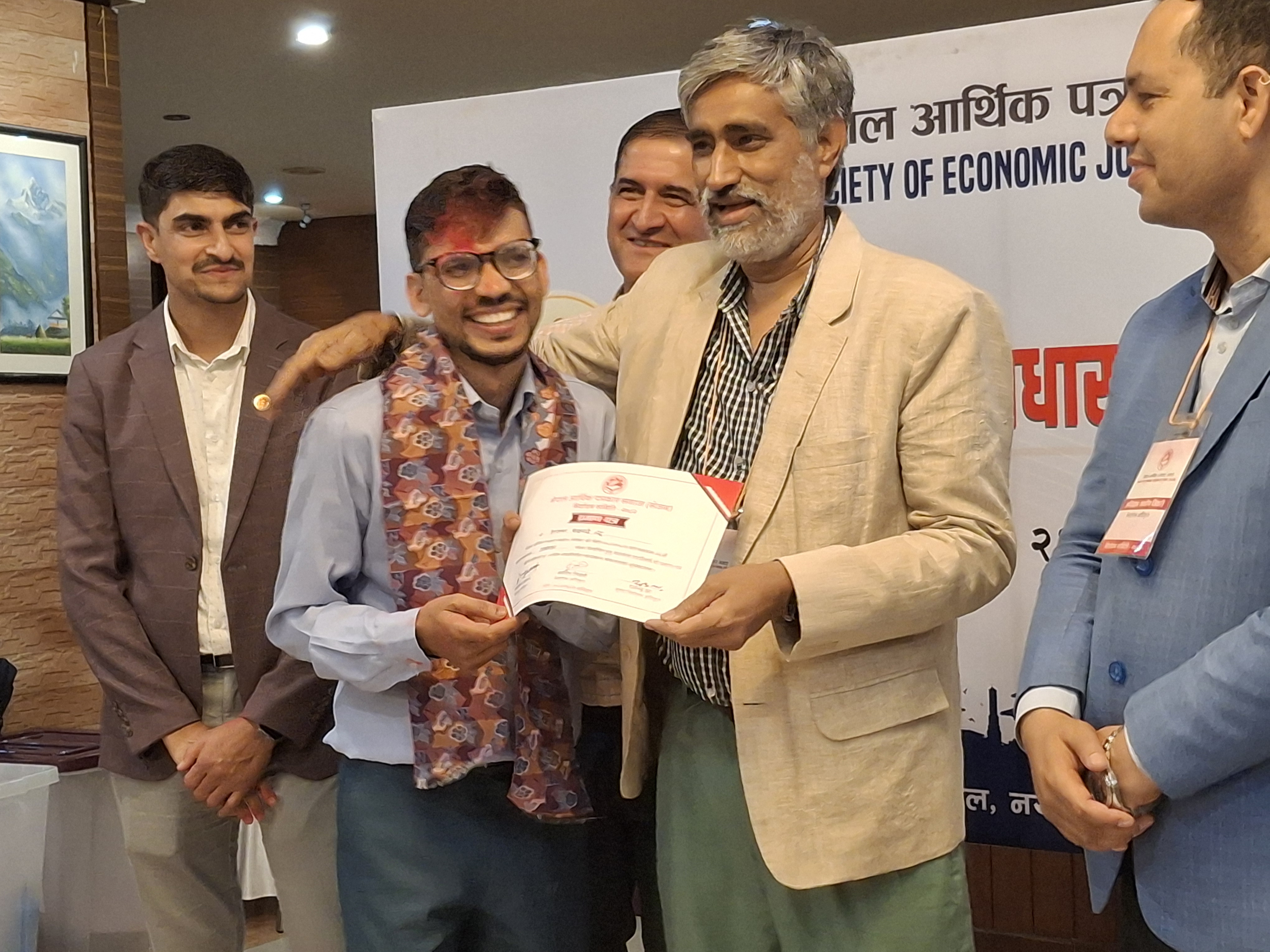 आर्थिक पत्रकार समाजमा नयाँ नेतृत्व, अध्यक्षमा भट्टराई विजयी