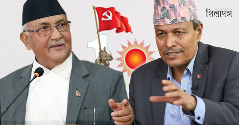 एमालेकाे अध्यक्षका लागि ओली र रावलबीच निर्वाचन हुने