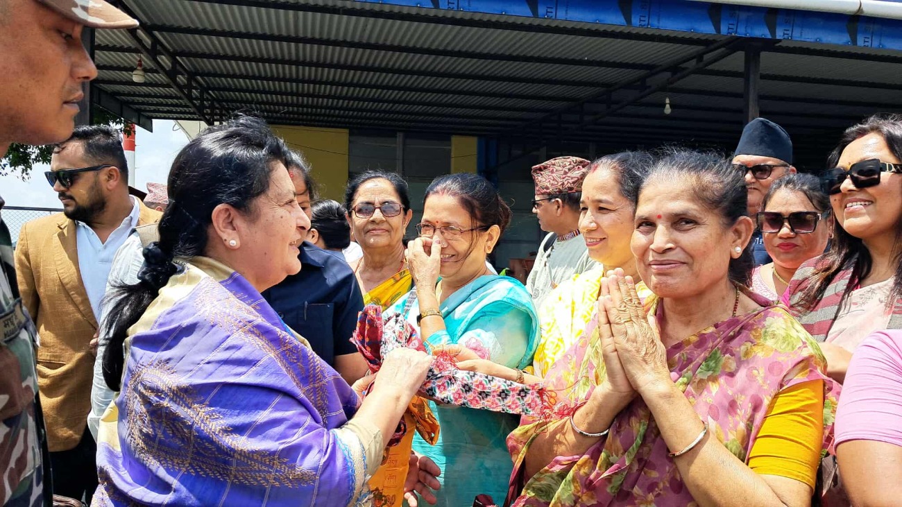 विद्या भण्डारीको कार्यक्रममा नजान एमालेको उर्दी