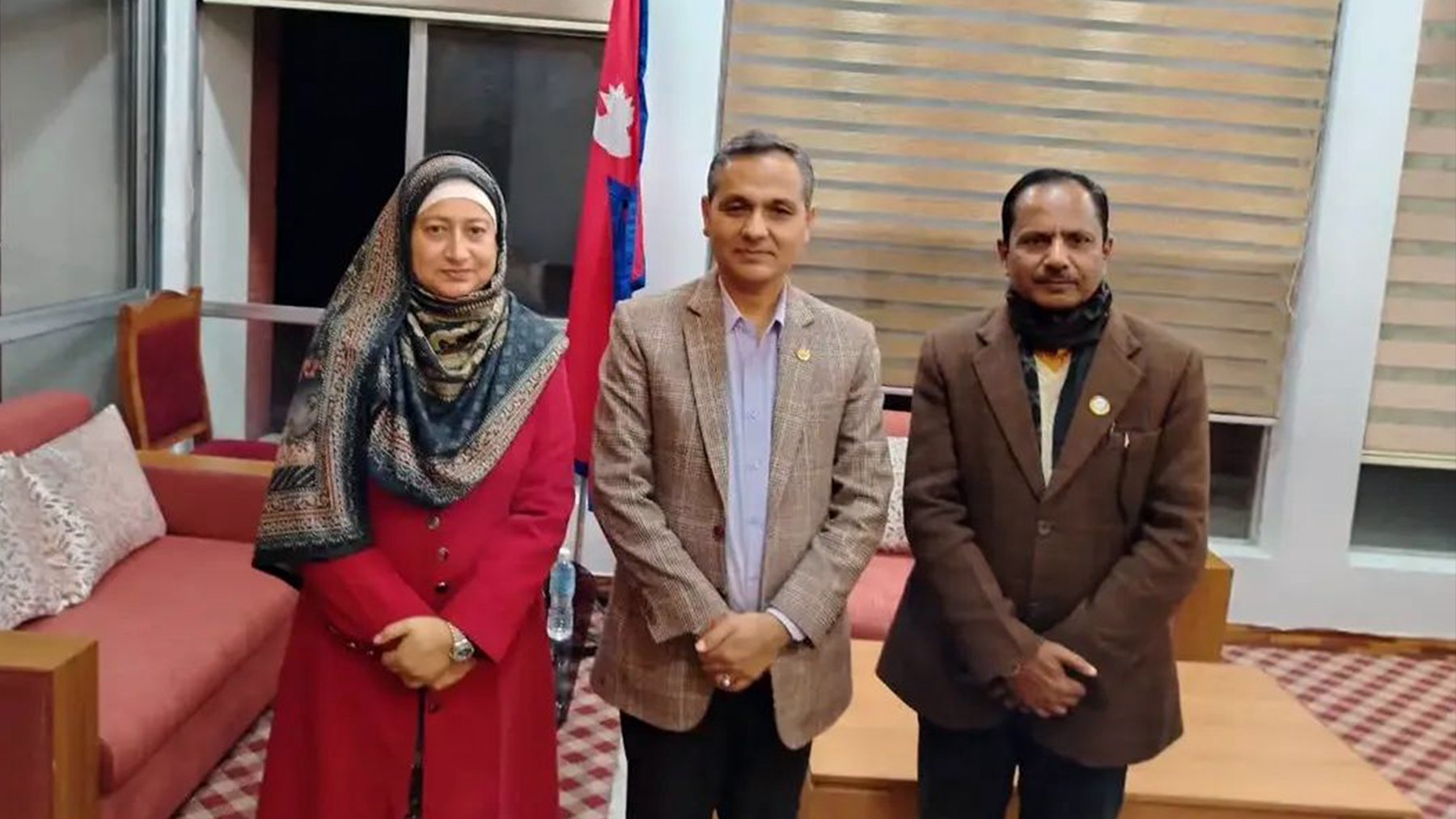 गृहमन्त्री अर्याल र मधेश प्रदेशकी गृहमन्त्री अन्सारीबीच सुरक्षा संवाद