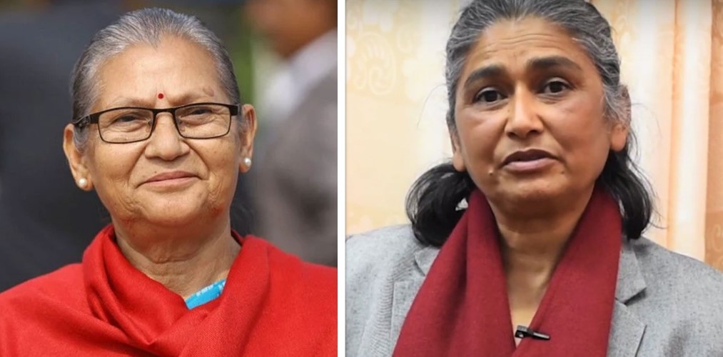 उपाध्यक्षबाट बाहिरिएकी अष्टलक्ष्मीले सोही पदमा बिन्दालाई उठाइन्