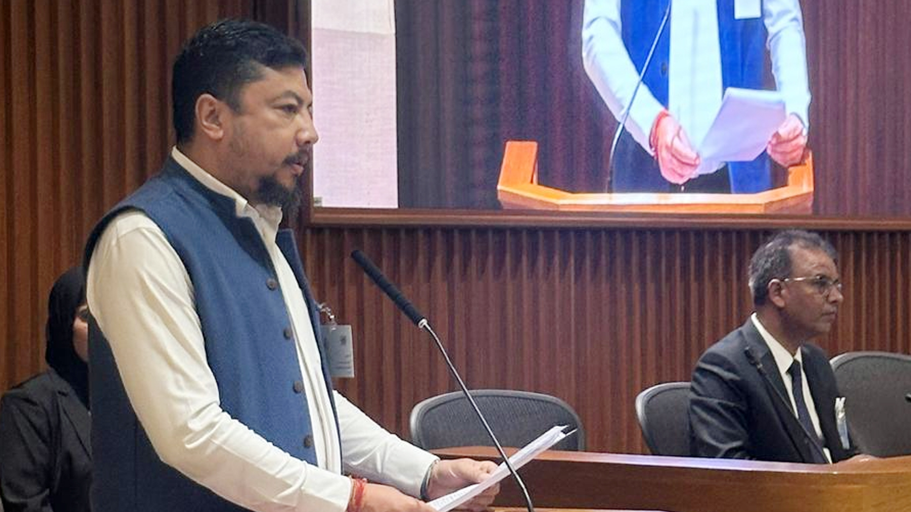 राष्ट्रसंघीय सम्मेलनमा मन्त्री श्रेष्ठको आह्वान– जलवायु तथा भू–विपत्‌को सामना गर्न क्षेत्रीय सहकार्य र प्रविधि उपयोग गरौँ