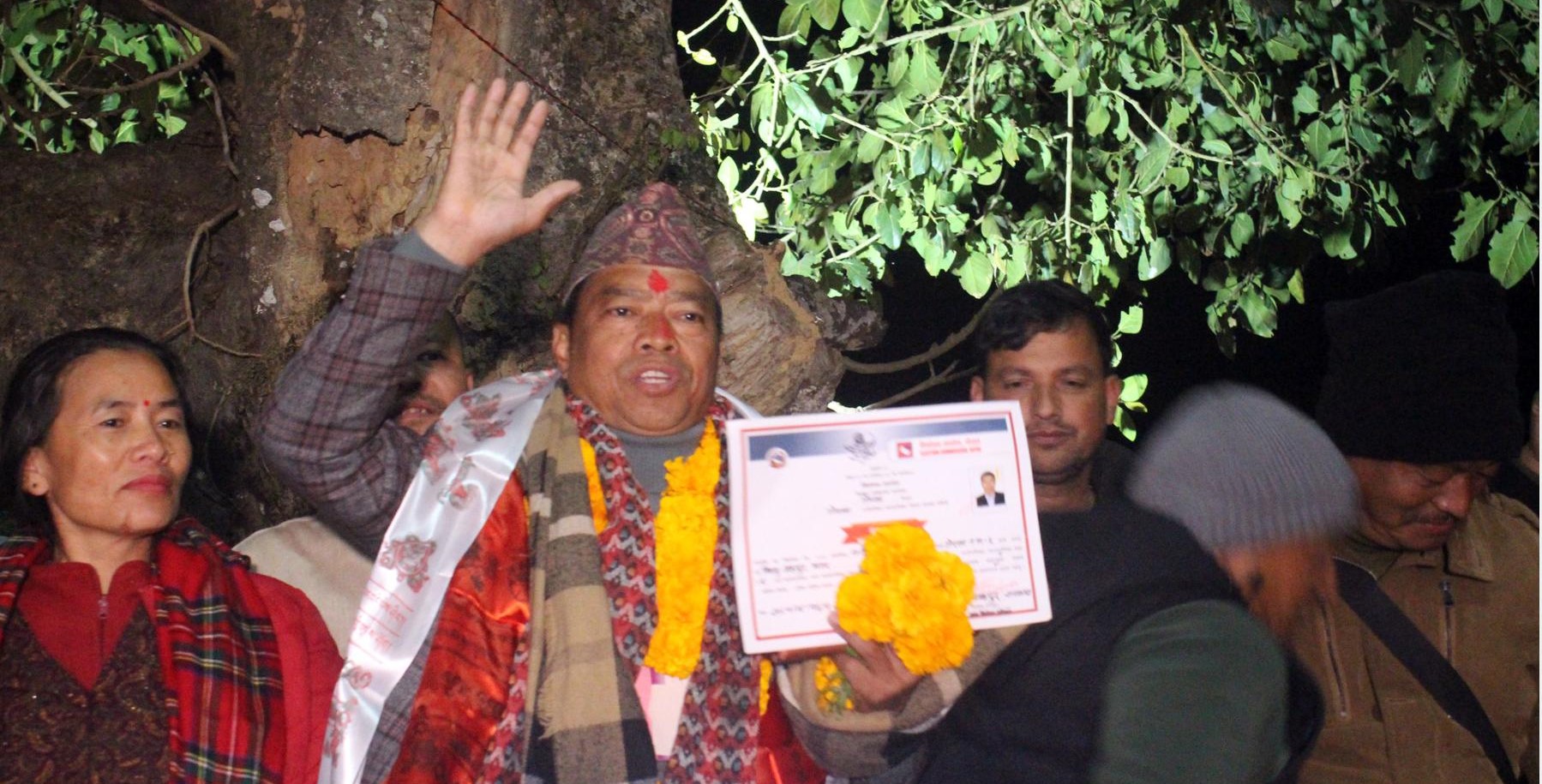 २०७९ मा एमालेले जितेको गोरखा-५ मा माओवादी केन्द्रका रानामगर विजयी