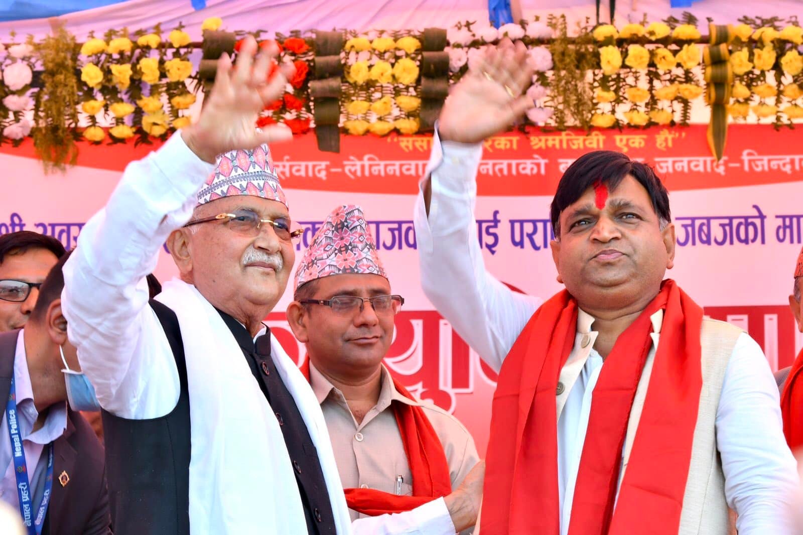 पूर्वमन्त्री बृजेशकुमार गुप्ता एमाले प्रवेश 