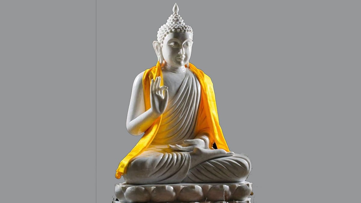 दुई अर्ब ५० करोडको लागतमा बनेकाे बुद्धमूर्ति भैरहवा आइपुग्याे