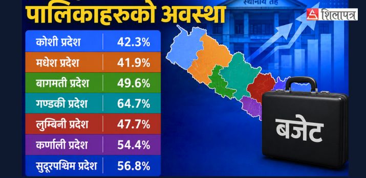 देशका आधाभन्दा बढी पालिका बजेटविहीन, सबैभन्दा बढी समस्या मधेश प्रदेशमा