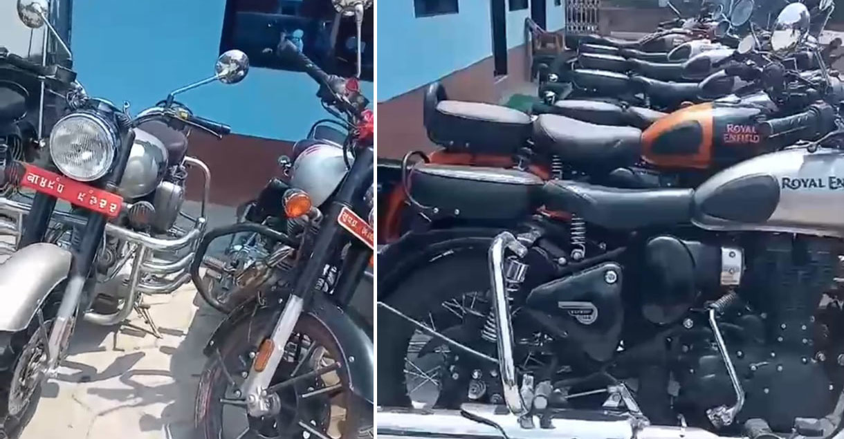 काठमाडाैंबाट सातवटा बेवारिसे 'बुलेट बाइक' बरामद